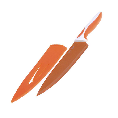 Kuchyňský nůž Smart Cook, ocel/keramika oranžová