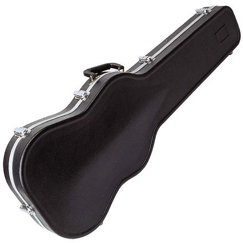 Kufr pro elektrickou kytaru Stagg, černý plast ABS