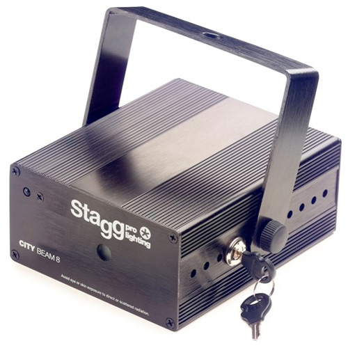 Laser Stagg, Stagg Laser CITY 140mW One dimension, černý