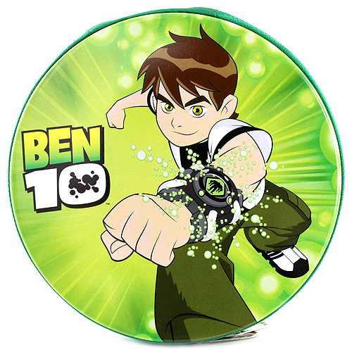 Pouzdro na CD Ben 10, plechový, zelený s motivem Ben 10