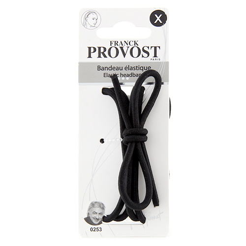 Čelenka gumičková Franck Provost, černá s mašlí