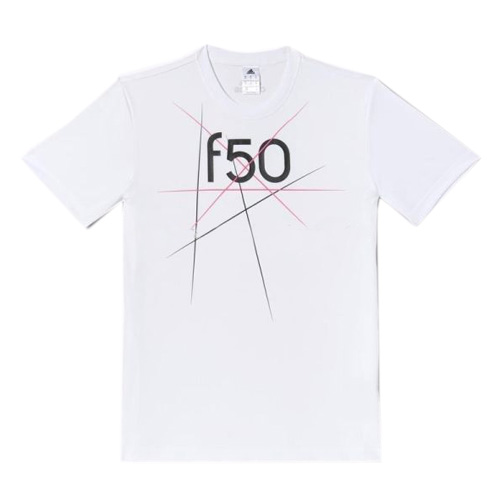 Tričko Adidas, F50 Poly Tee | Bílá | S
