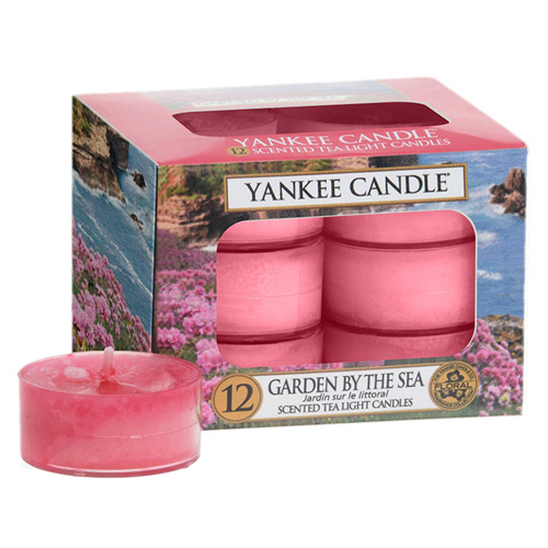 Svíčky čajové Yankee Candle, Zahrada u moře, 12 ks