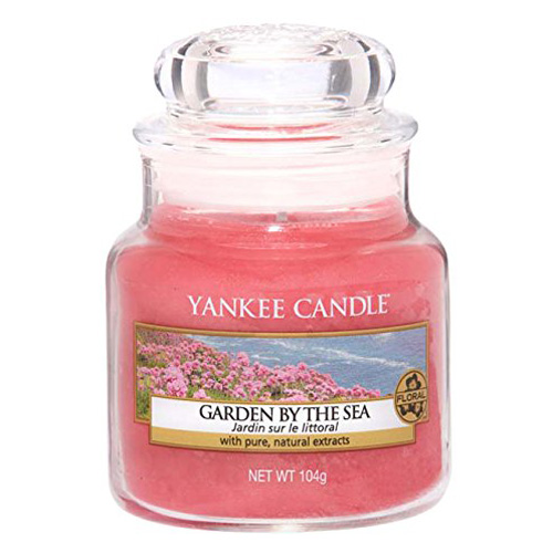 Svíčka ve skleněné dóze Yankee Candle, Zahrada u moře, 104 g