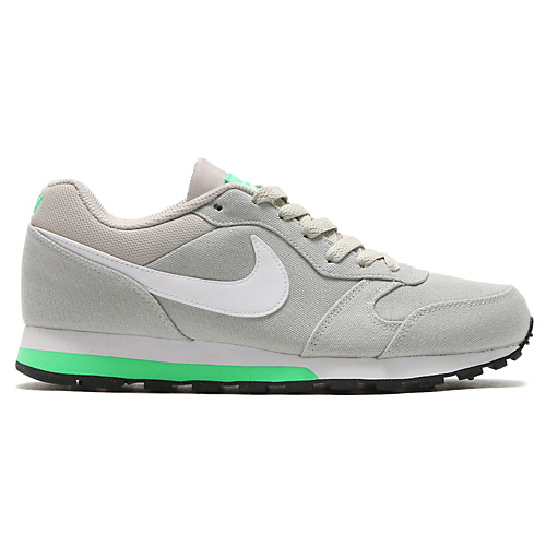WMNS NIKE MD RUNNER 2, 20 | NSW RUNNING | WOMENS | LOW TOP | PALE GREY/WHITE-ELECTRO GREEN | 5