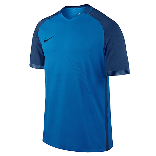 M NK AROSWFT STRKE TOP SS, 10 | FOOTBALL/SOCCER | MENS | SHORT SLEEVE TOP | LT PHOTO BLUE/BINARY BLUE/BINA | M