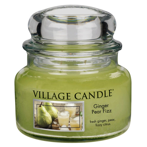 Svíčka ve skleněné dóze Village Candle, Zázvor s hruškou, 312 g