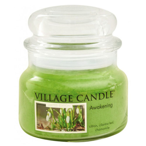 Svíčka ve skleněné dóze Village Candle, Jarní probuzení, 312 g
