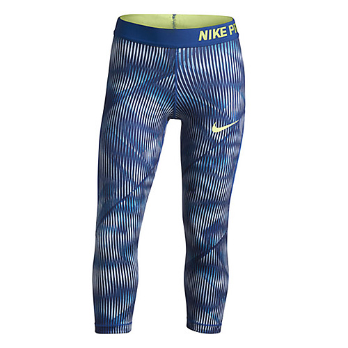 G NP HPRCL CPRI AOP1, 10 | YOUNG ATHLETES | GIRLS | 3/4 LENGTH TIGHT | BLUE TINT/BLUE JAY/BLUE JAY/BA | S