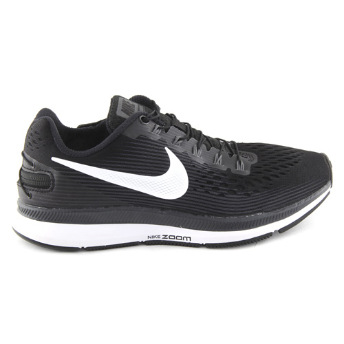 W AIR ZOOM PEGASUS 34 FLYEASE, 20 | RUNNING | WOMENS | LOW TOP | BLACK/WHITE-DARK GREY-ANTHRACI | 7