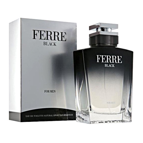Toaletní voda Gianfranco Ferré, Ferré Black, 50 ml