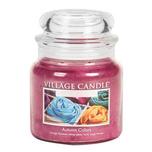 Svíčka ve skleněné dóze Village Candle, Barvy podzimu, 454 g