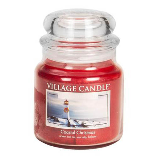 Svíčka ve skleněné dóze Village Candle, Vánoce v přístavu, 454 g