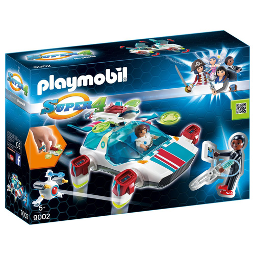 FulguriX s agentem Genem Playmobil, Super 4, 45 dílků