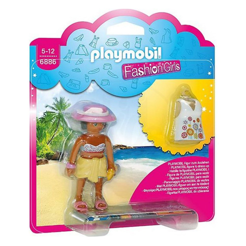 Dívka v plážových šatech Playmobil, Módní přehlídka, 8 dílků