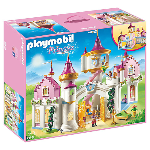 Zámek pro princezny Playmobil, Zámek, 475 dílků