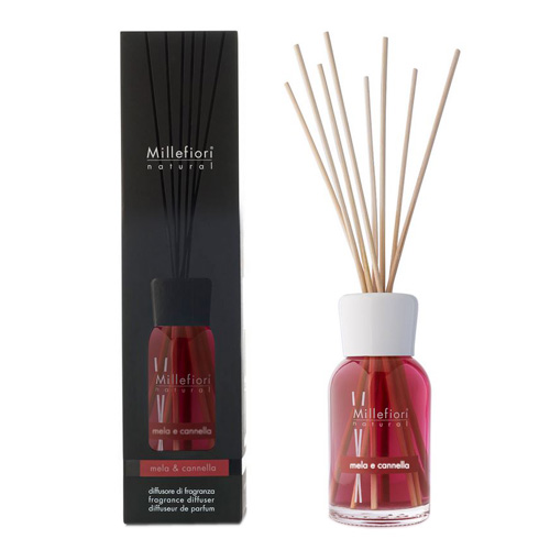 Skleněný difuzér Millefiori Milano, Natural, 250ml/Jablko a skořice