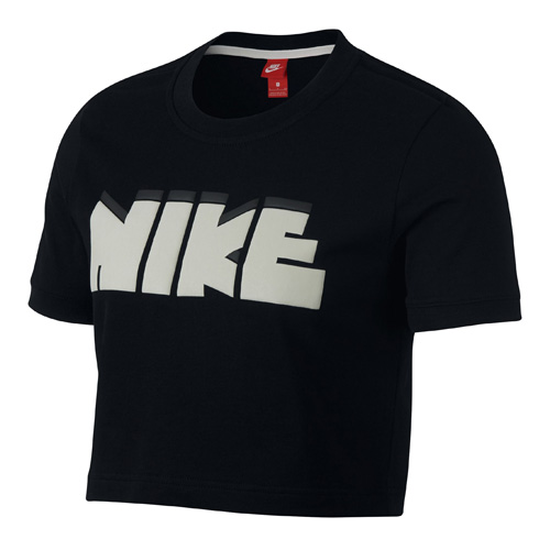 W NSW TEE CROP ARCHIVE, 10 | NSW OTHER SPORTS | WOMENS | SHORT SLEEVE T-SHIRT | BLACK | L