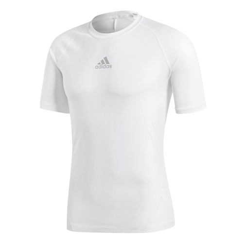 Termo tričko Adidas, Alphaskin Shortsleeve | Bílá | S