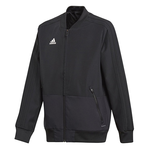Dětská bunda Adidas, CON18 PRE JKT Y BLACK/WHITE | CF4303|164