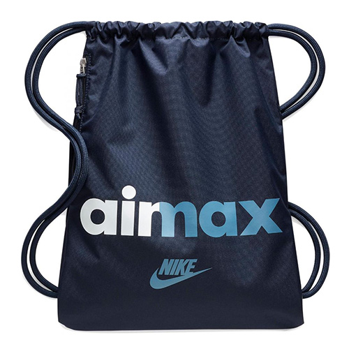 Vak Nike, Heritage Gymsack Air Max | Tmavě modrá | Objem 15 l