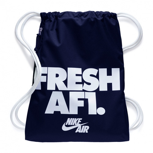 NK HERITAGE GMSK 1 - GFX, 30 | NSW OTHER SPORTS | ADULT UNISEX | GYM SACK | COASTAL BLUE/WHITE/WHITE | MISC