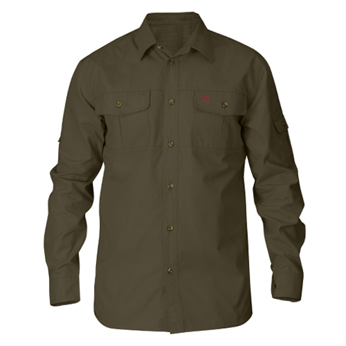 Singi Trekking Shirt LS M, Dark Olive | 633 | S