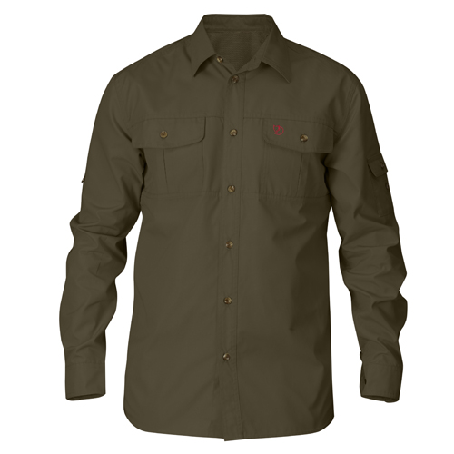 Singi Trekking Shirt LS, Dark Olive | 633 | XL