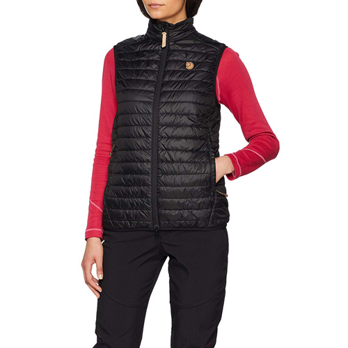 Abisko Padded Vest W, Black | 550 | L