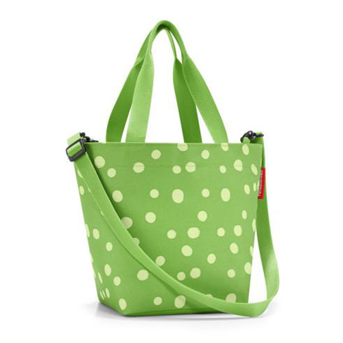 Nákupní taška Reisenthel, Zelená s puntíky | shopper XS