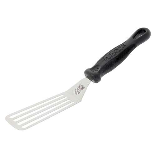 Lopatka de Buyer, 4236.01, FKOfficium, servírovací s otvory, nerezová ocel, ergonomicky tvarovaná rukojeť, protiskluzová úprava