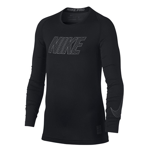 Dětské termo tričko Nike, Pro Top | Černá | XS (122-128)