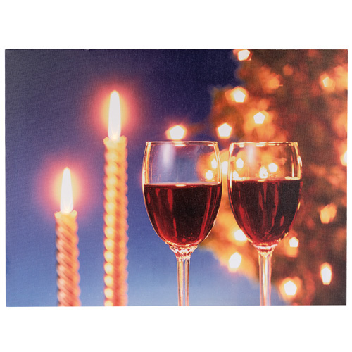 Obraz Idena, motiv skleniček s vínem, 30 x 40 cm