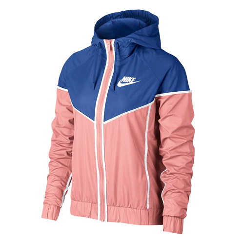 W NSW WR JKT EXT, 10 | NSW OTHER SPORTS | WOMENS | JACKET | BLEACHED CORAL/GAME ROYAL/WHIT | 1X