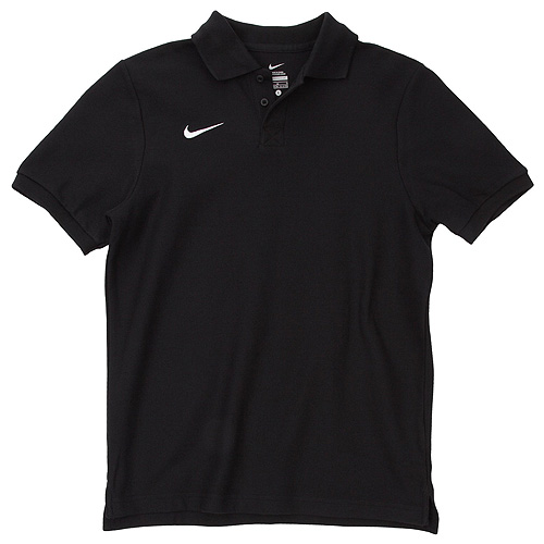 TS BOYS CORE POLO, 10 | FOOTBALL/SOCCER | BOYS | SHORT SLEEVE POLO | BLACK/WHITE | XS