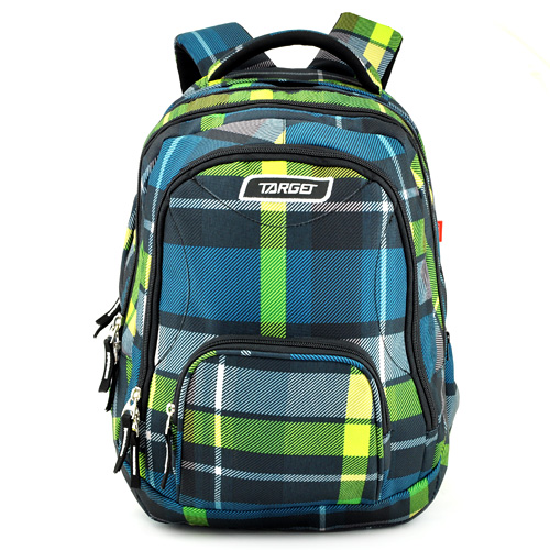 Školní batoh 2v1 Target Žluto-modrý se vzorem