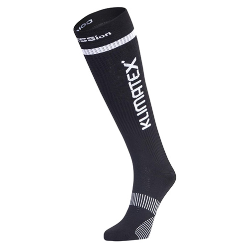 Kompresní ponožky Klimatex, COMPRESS2 | Černá | 35-38 EUR | PN-COM2-900-003