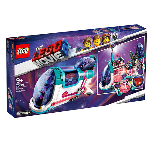 Stavebnice LEGO Movie 2, Vyklápěcí party autobus, 1024 dílků