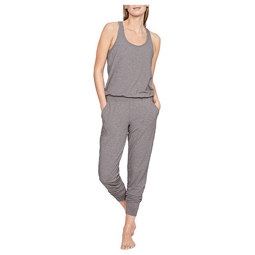 Dámské pyžamo Under Armour, Recovery Romper | šedá, 1323440-011-S
