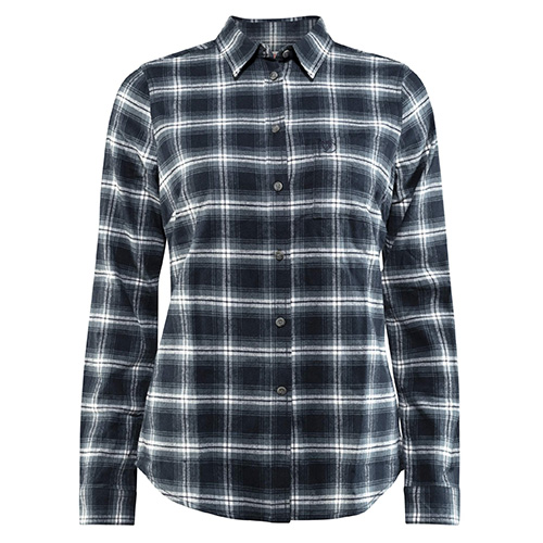 Övik Flannel Shirt W, Dark Navy | 555 | L