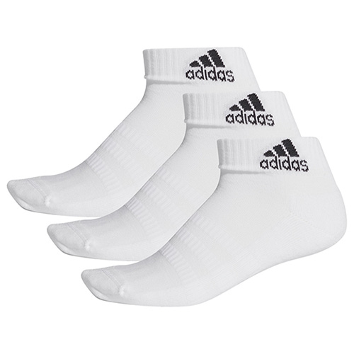 Ponožky Adidas, CUSH ANK 3PP WHITE/WHITE/WHITE | DZ9365 | L
