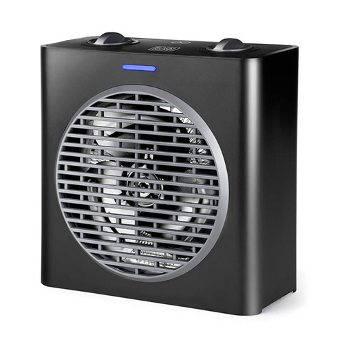 Topný ventilátor Black+Decker, BXSH2003E, 2 nastavitelné teploty, Turbo funkce, bezpečnostní funkce, 1250 / 2000 W