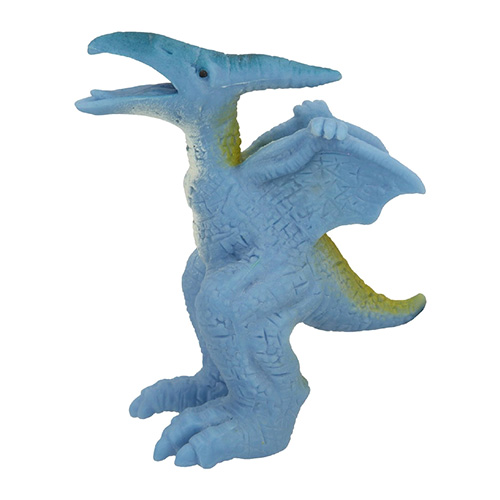 Prstová loutka Dino World ASST, Pterodaktyl - modrý