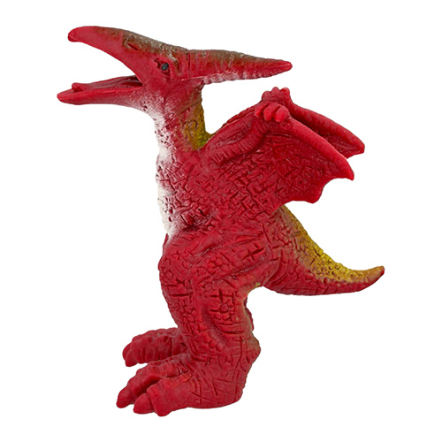 Prstová loutka Dino World ASST, Pterodaktyl - červený