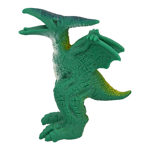 Prstová loutka Dino World ASST, Pterodaktyl - tmavě zelený