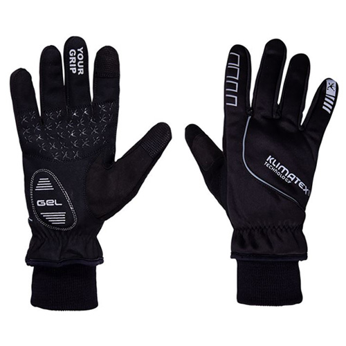 Unisex rukavice Klimatex, RUKAVICE ANYK M černá |RUK-ANYK-M-900