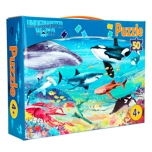 Puzzle Underwater World, Podvodní svět, 50 dílků