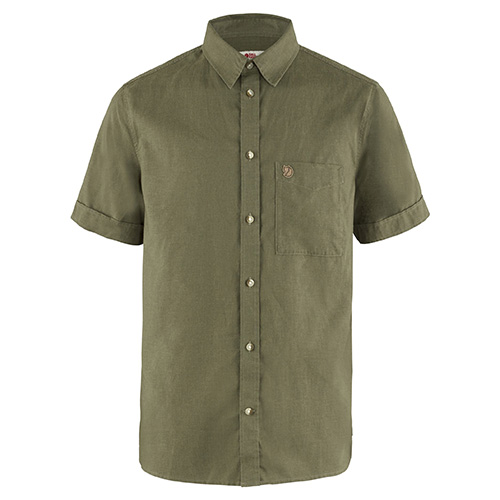 Övik Travel Shirt SS M, Green | 620 | L