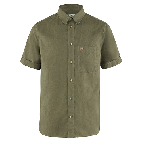 Övik Travel Shirt SS M, Green | 620 | XL