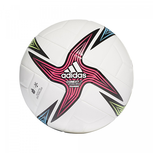Fotbalový míč Adidas, EKSTRAKLASA TRN | GU1549 | WHITE/BLACK/SHOPNK/SI | 3
